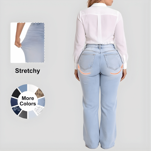 High-Rise Sculpt Jeans